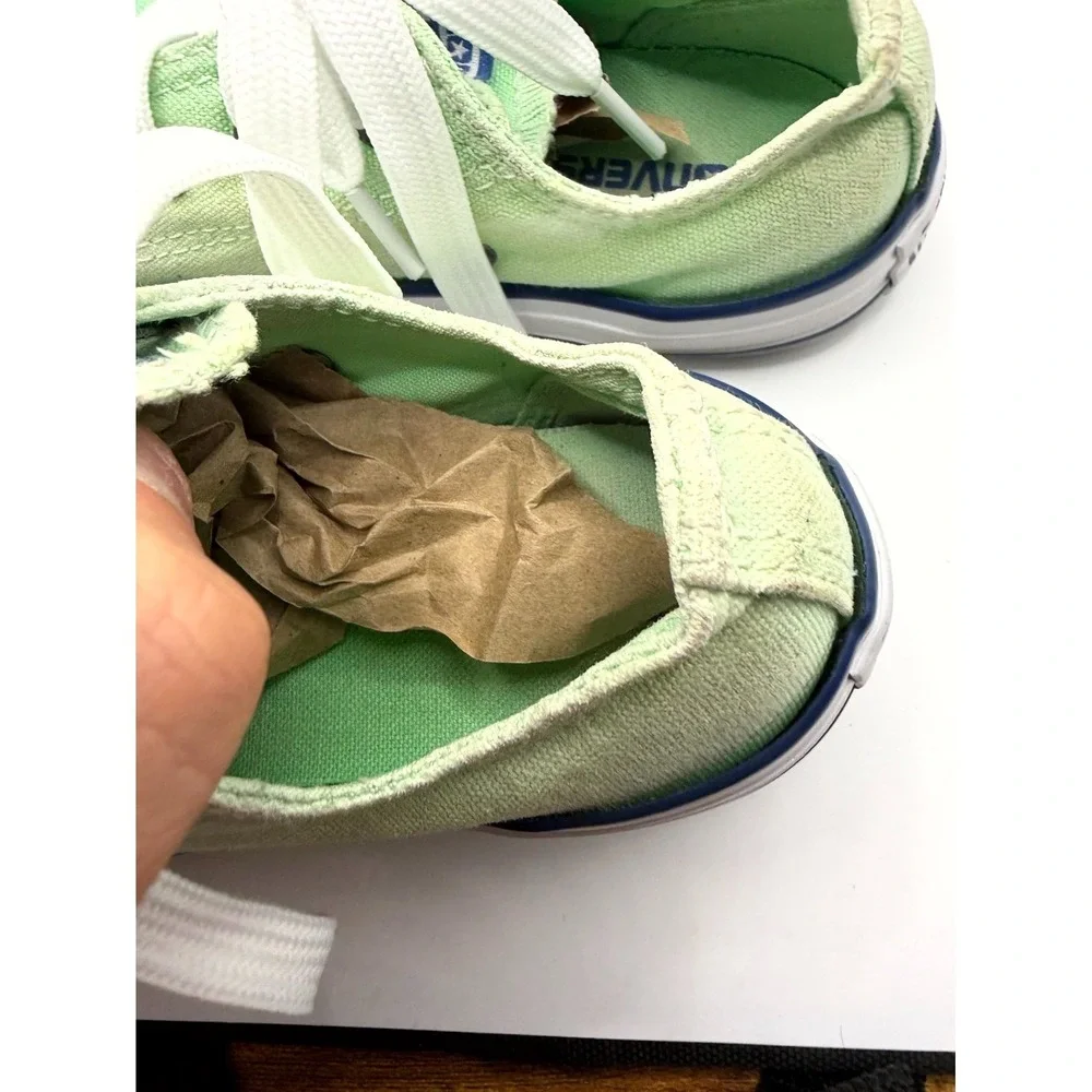 Converse Chuck Taylor All Star 660105F‎ Unisex Kids 1 Sneaker Green Canvas Shoes